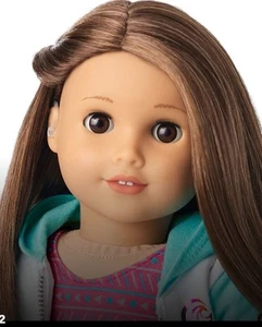 NEW READ American Girl Of The Year 2020 Joss 18” Meet Doll RETIRED Hearing Aid - Picture 1 of 13
