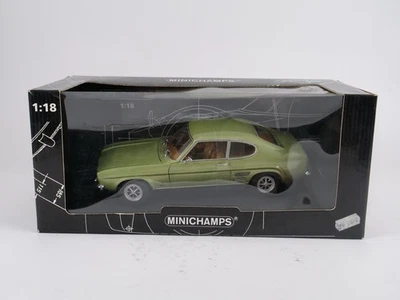 Minichamps 1/18 Ford Capri 1989 Verde Chiaro Opaco - Immagine 1 di 4