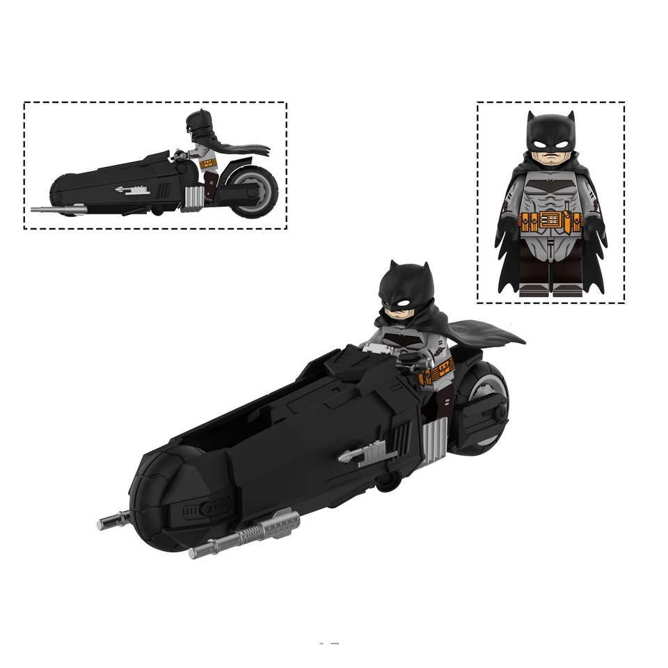 Batman and Batcycle DC Minifigure - Image 1 of 1