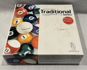 Juego Completo Bolas de Billar Bolas de Elefante Serie Tradicional con Caja - Imagen 1 de 9