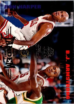 1994 Stadium Club B.J. Armstrong/Ron Harper #276 Chicago Bulls Basketball Card - Image 1 of 2