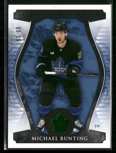 Artefactos de cubierta superior 2023-24 esmeralda/99 Michael Bunting #41 - Imagen 1 de 2