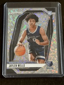2024-25 Panini Prizm Fast Break Jaylen Wells Disco RC Memphis Grizzlies - Picture 1 of 2