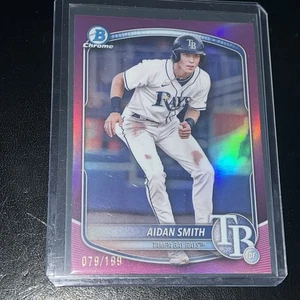 2025 Bowman Chrome AIDAN SMITH Fuchsia Refractor /199 - Picture 1 of 3