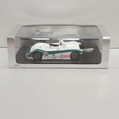 Spark Peugeot 905 Spider LM 1992 ESSO #58 1/43 modellino pressofuso auto da... - Immagine 1 di 4