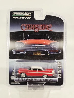 Greenlight Hollywood Christine 1958 Plymouth Fury Evil Version 1:64 Scale - Image 1 of 4