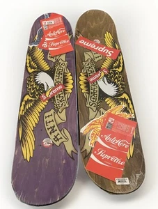 Supreme/Antihero Skateboard (2er Set) FW20 BRANDNEU 100 % AUTHENTISCH) MULTI PINK - Bild 1 von 16