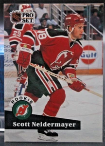 Scott Neidermayer (Devils/RC/HOF) 1991-1992 Pro Set #547  (NM) - Picture 1 of 1