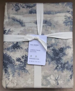 Pottery Barn Jardin Toile Duvet Cover, King.Cal King, New W/$189.00Tag - Picture 1 of 3