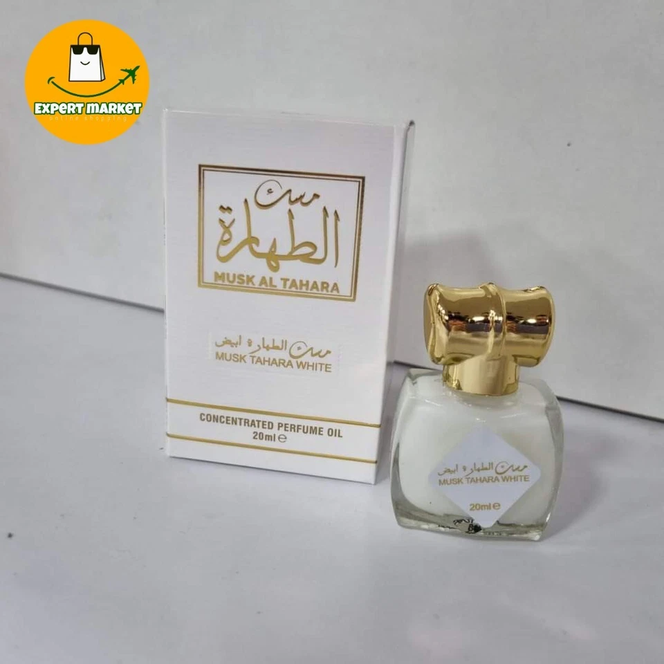 Musk Al Tahara 20 ml Aqeeq aceite blanco perfume mezcla árabe de alta calidad مسك الطهارة - Imagen 1 de 4