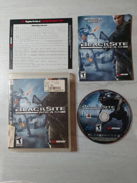 Blacksite Area 51 - Pc, Jogo de Computador Dvd-Rom Usado 88849240