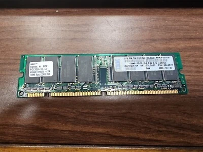 Memoria SDRAM M366S1723DTS-C7A Samsung 128MB PC133 133MHz CL3 168-Pin DIMM - Immagine 1 di 2