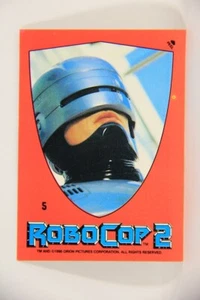 RoboCop 2 Topps 1990 Trading Card Sticker #5 Puzzle ENG L006863 - Picture 1 of 2