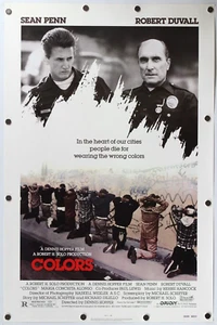 Colors 1988 ROLLED Single Sided Movie Poster 27" x 41" - Picture 1 of 5