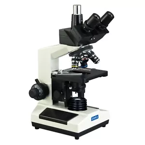 Microscopio compuesto trinocular OMAX 40X-400X para microscopía de suelo - Imagen 1 de 7