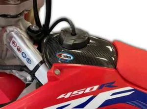 CUBIERTA SUPERIOR TANQUE COMBUSTIBLE CARBONO PRO HONDA CRF250R CRF450R 2022-2025 - Imagen 1 de 2