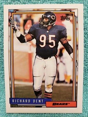 1992 TOPPS RICHARD DENT #128 CHICAGO BEARS  - Image 1 of 4