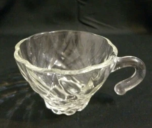 Vintage Punch Bowl Replacement Cup Clear Glass - Picture 1 of 7