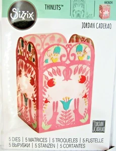 Lanterna arte popolare Sizzix Thinlits set di fustelle sottili in metallo 663624 NUOVO! - Foto 1 di 3