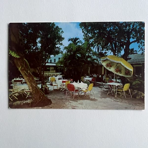 Patio Delray Restaurant Delray Beach Florida Unposted Postcard - Picture 1 of 3