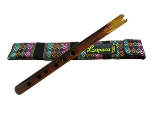 Professional Premium Lupaca Jacaranda wood Quena III in G - Picture 1 of 4