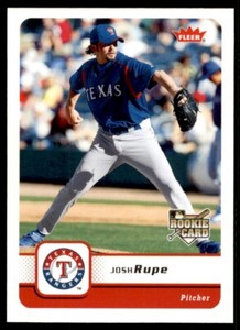 2006 Fleer Baseball Josh Rupe Rookie Texas Rangers #286