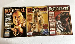 RUE MORGUE MAGAZINE LOT ISSUES 65,66,67 - Picture 1 of 22