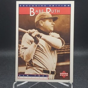 1995 Upper Deck Sonic Babe Ruth Karte #3 - Bild 1 von 2