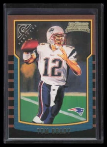 Topps Gallery Heritage GHTBR 2002 Tom Brady 2000 Bowman - Imagen 1 de 2