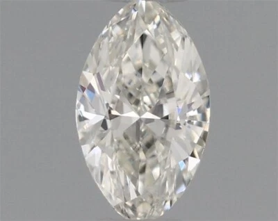 0.18 Ct Natural GIA Certified Diamond Loose Marquise Cut 5x2 mm Size I/SI1 Grade - Image 1 of 4