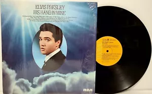 Elvis Presley with The Jordanairs - His Hand In Mine Original 1976 Vinyl LP RCA - Picture 1 of 8