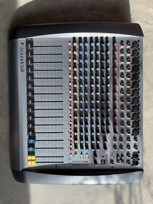 Mint Condition Soundcraft Spirit E12 Professional 12 Channel Analog Mixer - Image 1 of 3