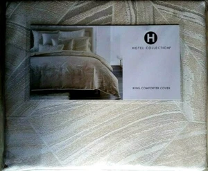Hotel Collection, King Comforter, Cover, 110 in x 96 in (279 cm x 244 cm), NWT - Picture 1 of 11