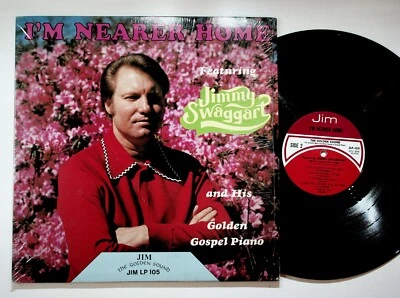 Jimmy Swaggart I'm Nearer Home LP Jim Gospel Piano JLP-105 - Imagem 1 de 4