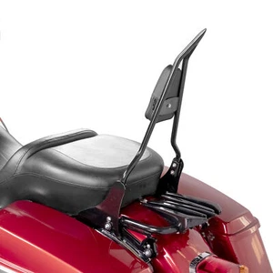 MOFUN 27" Backrest Sissy Bar Luggage Rack Docking For Harley Touriing 2014-2024 - Picture 1 of 9