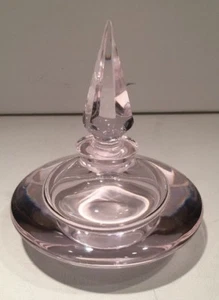 Parfümflakon transparent rosa - Bild 1 von 5