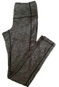 Athleta Women's XS Heather Gray Revelation Tight Mid-Rise Leggings 27" Inseam - Picture 1 of 4