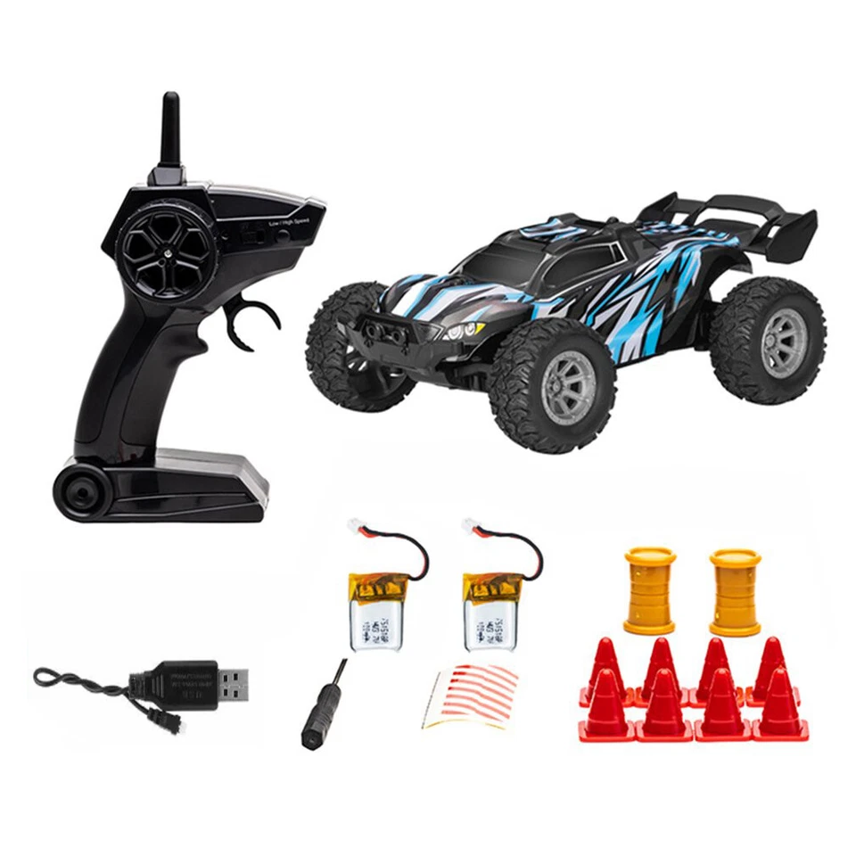 1/32 Waterproof Rc Racing Car Buggy Truck Off-road Toys Remote Control Vehicle - Image 1 of 4