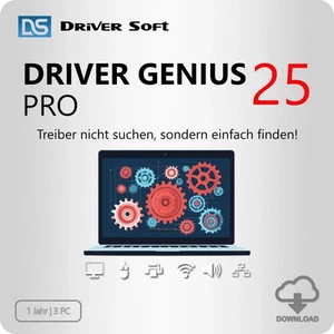 Driver Genius 25 PRO 3-Geräte / 1-Jahr *Treiber-Aktualisierung* / Key (ESD) - Bild 1 von 7