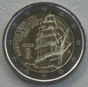 2 Euro Monnaie Commémorative Italie 2025 Amerigo Vespucci Splendide. - Picture 1 of 1