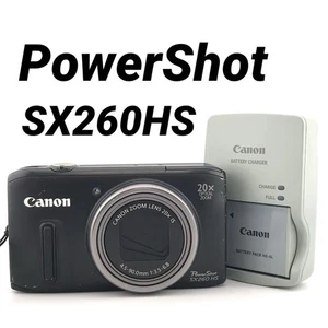 Canon PowerShot SX260 HS Digitalkamera 20x optischer Zoom Bildstabilisierung - Bild 1 von 12