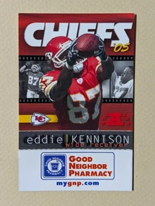 2005 Kansas City Chiefs Football Pocket Schedule NFL Good Neighbor Pharmacy 🏈🏈 - Picture 1 of 2