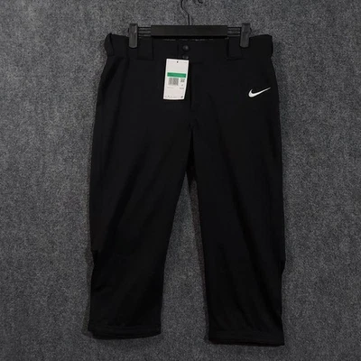 Pantalones de Softbol Nike Niñas XL Negro Equipo Dri-FIT Atlético Béisbol AV6833-010 Foto 1 de 4