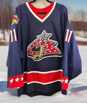 Vintage Koho NHL Columbus Blue Jackets Authentic On-Ice Game Jersey SZ 48 - Image 1 of 4