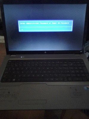 HP G72-B66US NOTEBOOK, Charger & battery ALL GENUINE HP BIOS PASSWORD LOCKED - Image 1 of 4