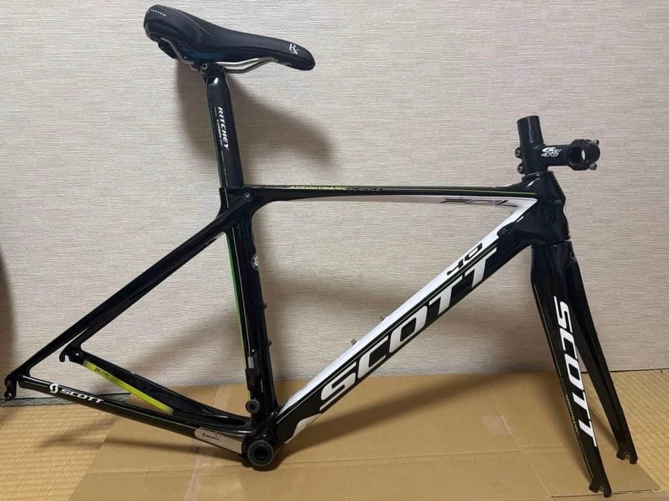 Cuadro de carretera Scott Foil40 2015 Freme Set carbono Aero XS 49 510 mm Foto 1 de 4
