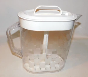 Pampered Chef Schnellrührkrug #2275 Familiengröße 1 Gallone Schachbrett USA - Bild 1 von 12