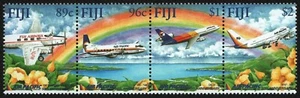 Fidschi 2001 - Mi-Nr. 992-995 ** - MNH - Flugzeug / Airplanes - Bild 1 von 1