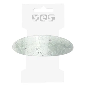 elegante Patentspange Haarspange Haarklammer Stufen verstellbar 10 x 3 cm SOLIDA - Bild 1 von 4