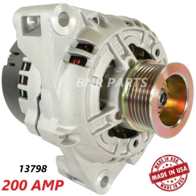 200 AMP Alternator Mercedes Benz  Slk230 1998-2004 High Output Performance HD - Image 1 of 2